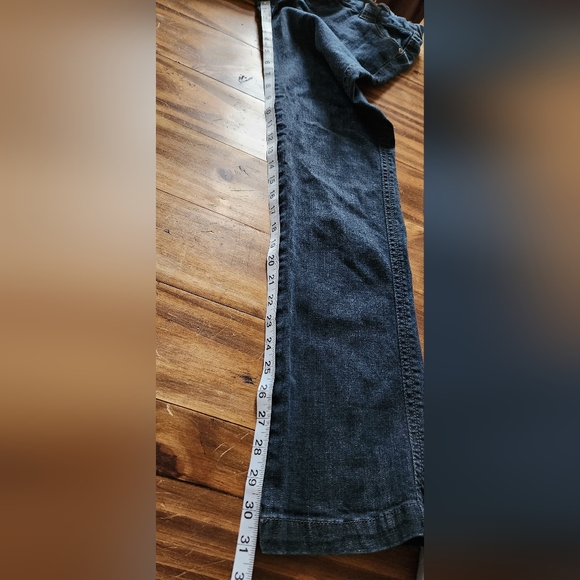 Thyme Maternity Like New Jeans Size S Tapered Elastic Waist Low Rise - Picture 13 of 13